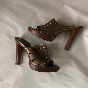 Michael Kors stud platforms